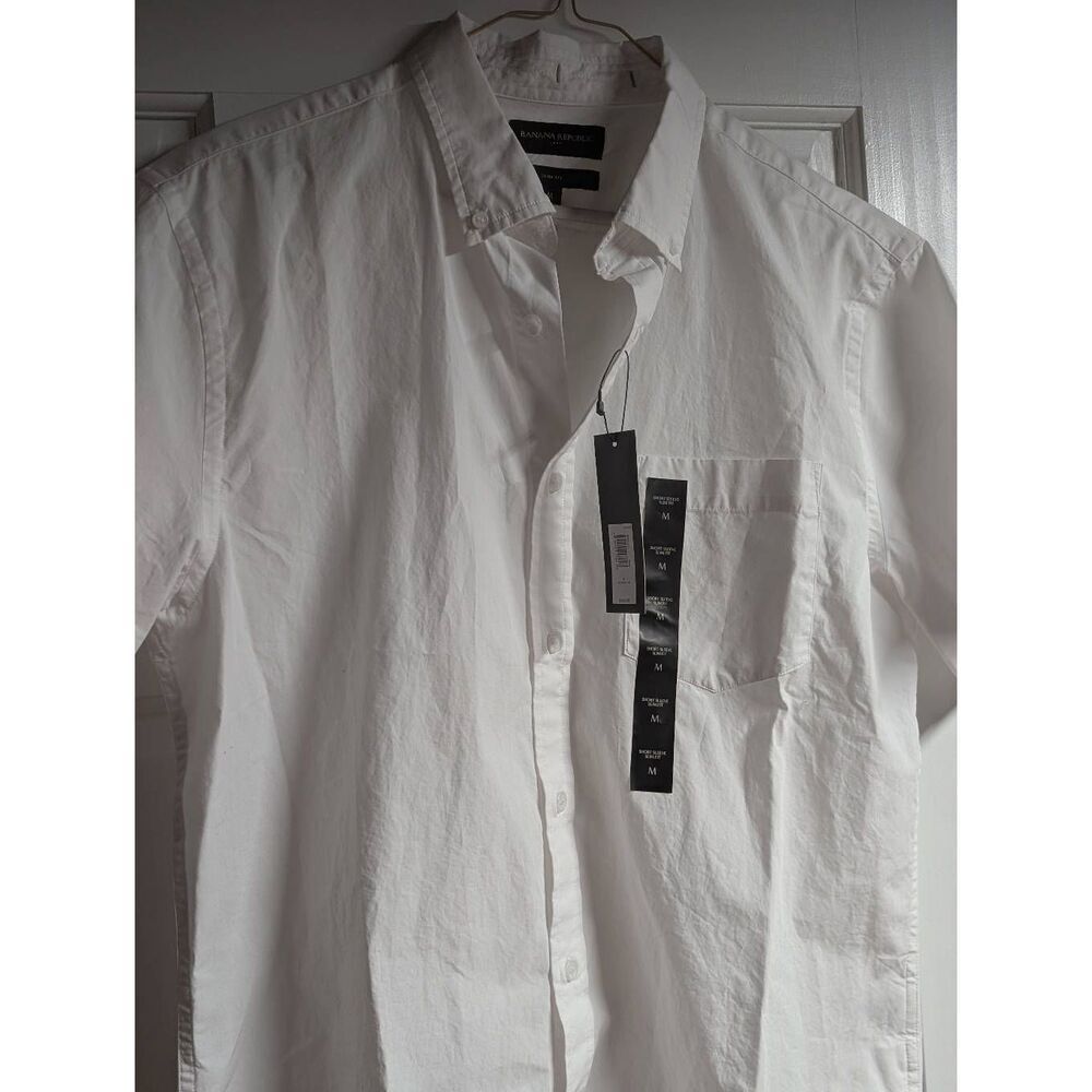 Banana Republic short sleeve‎ button down shirt